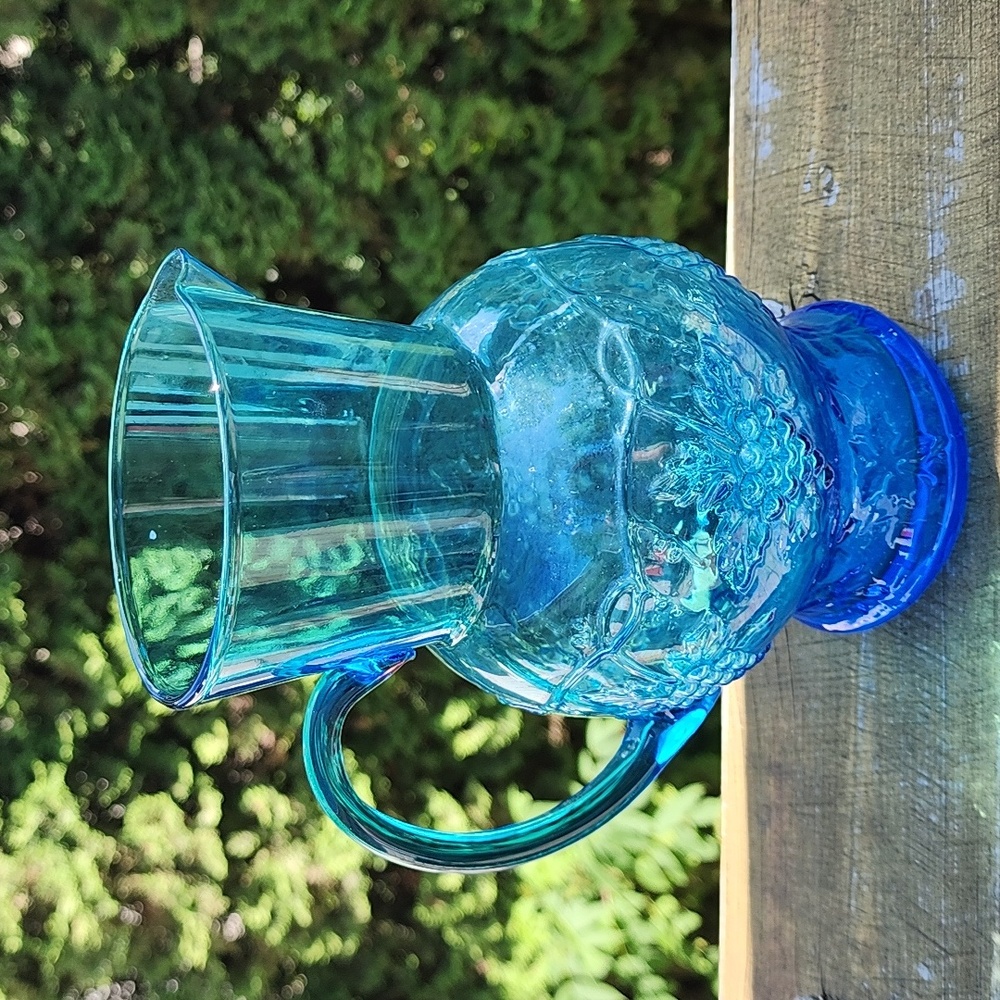Vintage IVIMA Hand Made Glass Pitcher Portugal - Picture 13 of 16